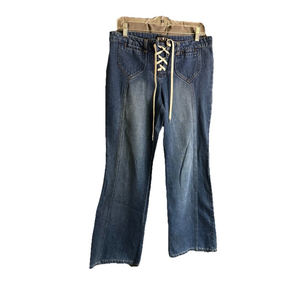 Mix It Blue Flare & Wide Leg Jeans